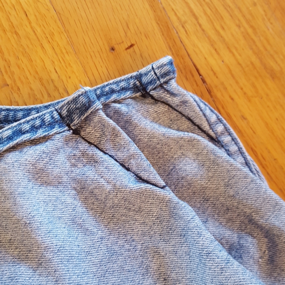 Vintage Blue Jean Vest - Picture 8 of 8